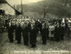 7 avril 1946 Maison d'Izieu © Archives Marie-Antoinette Cojean - tous droits réservés