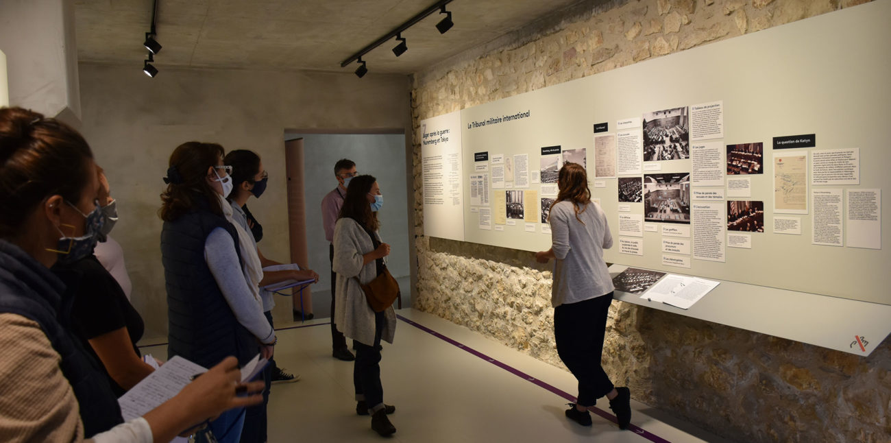 Les médiatrices du barrage de Genissiat en visite à la Maison d'Izieu © Maison d'Izieu