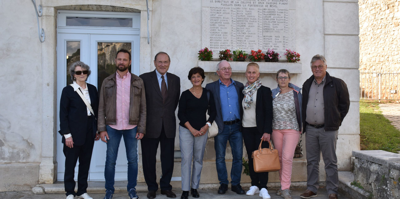 Hommage à Sabine Zlatin, mardi 21 septembre 2021© Maison d'Izieu