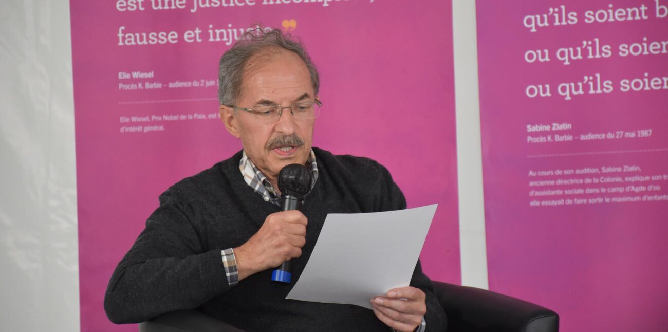 Michel Massé, professeur de droit privé et sciences criminelles de l’Université de Poitiers © Maison d'Izieu