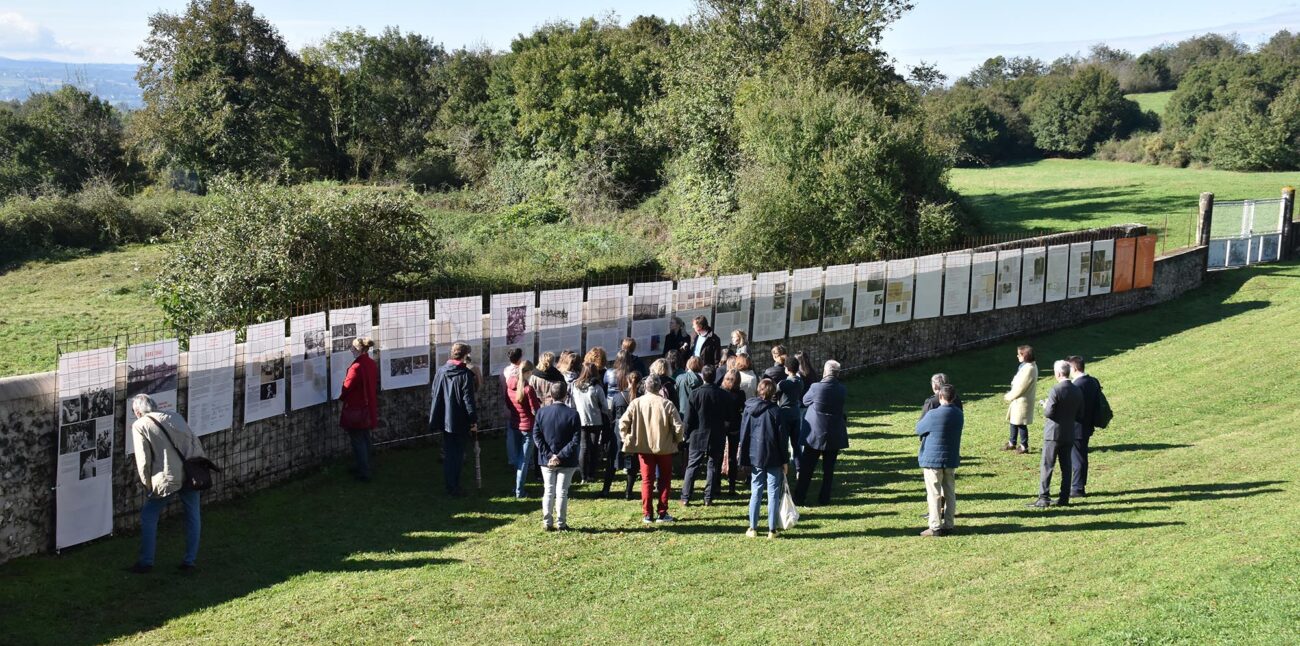 Inauguration de l'exposition « Gurs 1940, expulsion et assassinat de la population juive du sud-ouest de l’Allemagne » © Maison d'Izieu