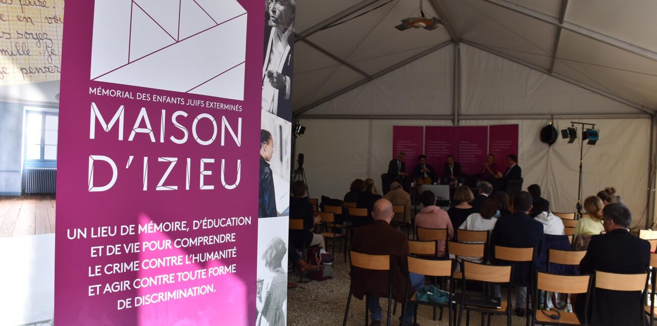 Table-ronde : « Mémoire de la Shoah et défense de la Démocratie » © Maison d'Izieu
