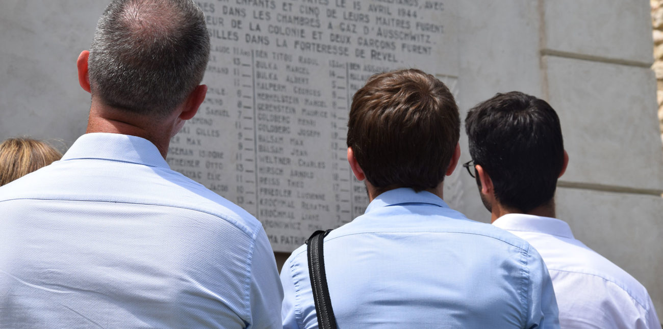 Visite de l'ENSP, juin 2019 © Maison d'Izieu