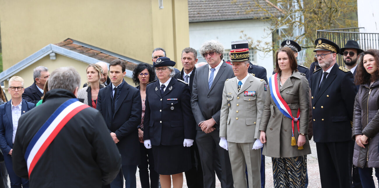 Commémoration à Brégnier-Cordon © Maison d'Izieu - Y.Perrin