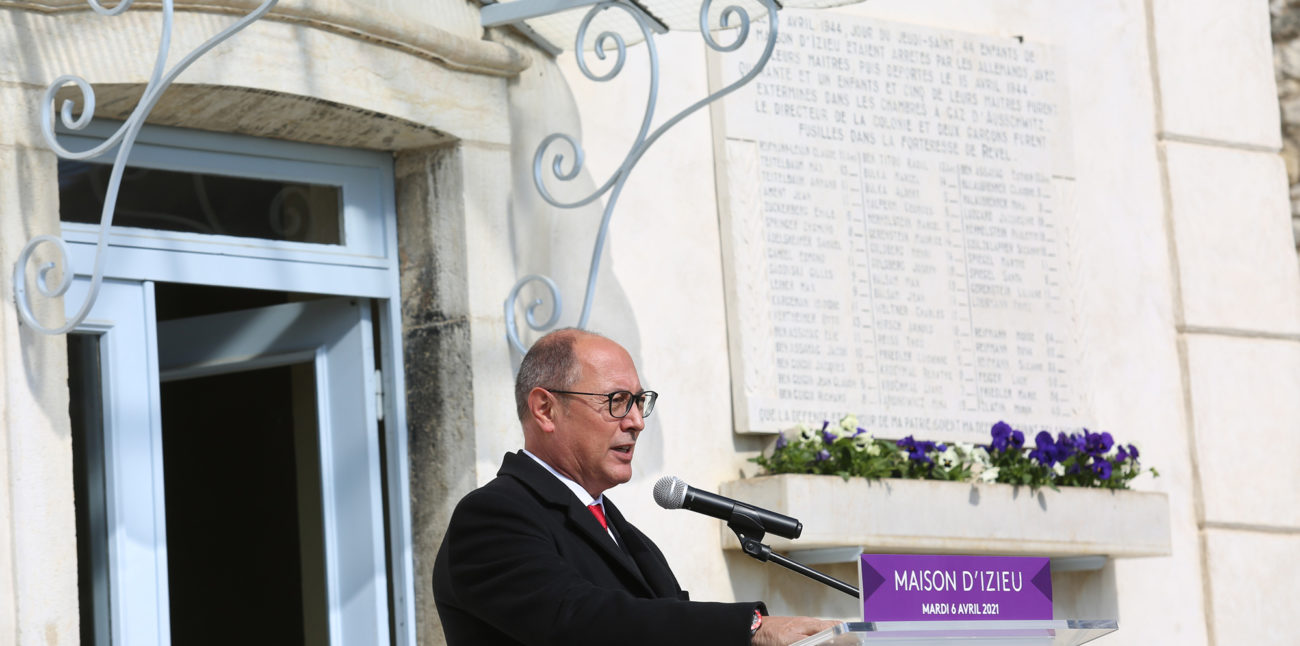 Journée commémorative du 6 avril 2021 - Maison d'Izieu © Y.Perrin