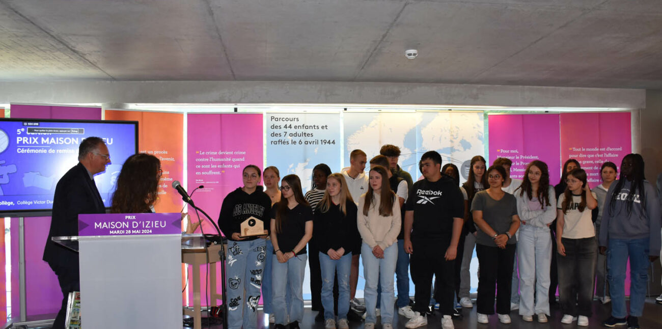 photo Prix Maison d'Izieu 2024
